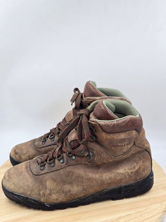 Asolo VTG AFX 520 Hiking Boot Vibram sole leather Mens sz 10.5 main image 8
